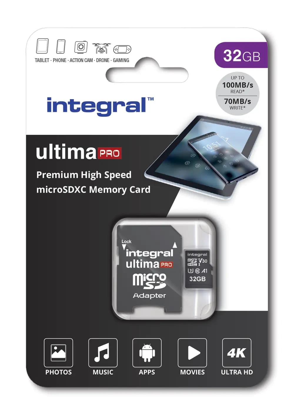 V30 UltimaPro X2 32GB microSDHC class 10 U3