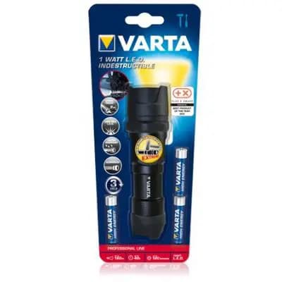 Flashlight LED Power indestructible 3AAA