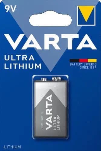 Varta 9 Volt Ultra Lithium Blister 1