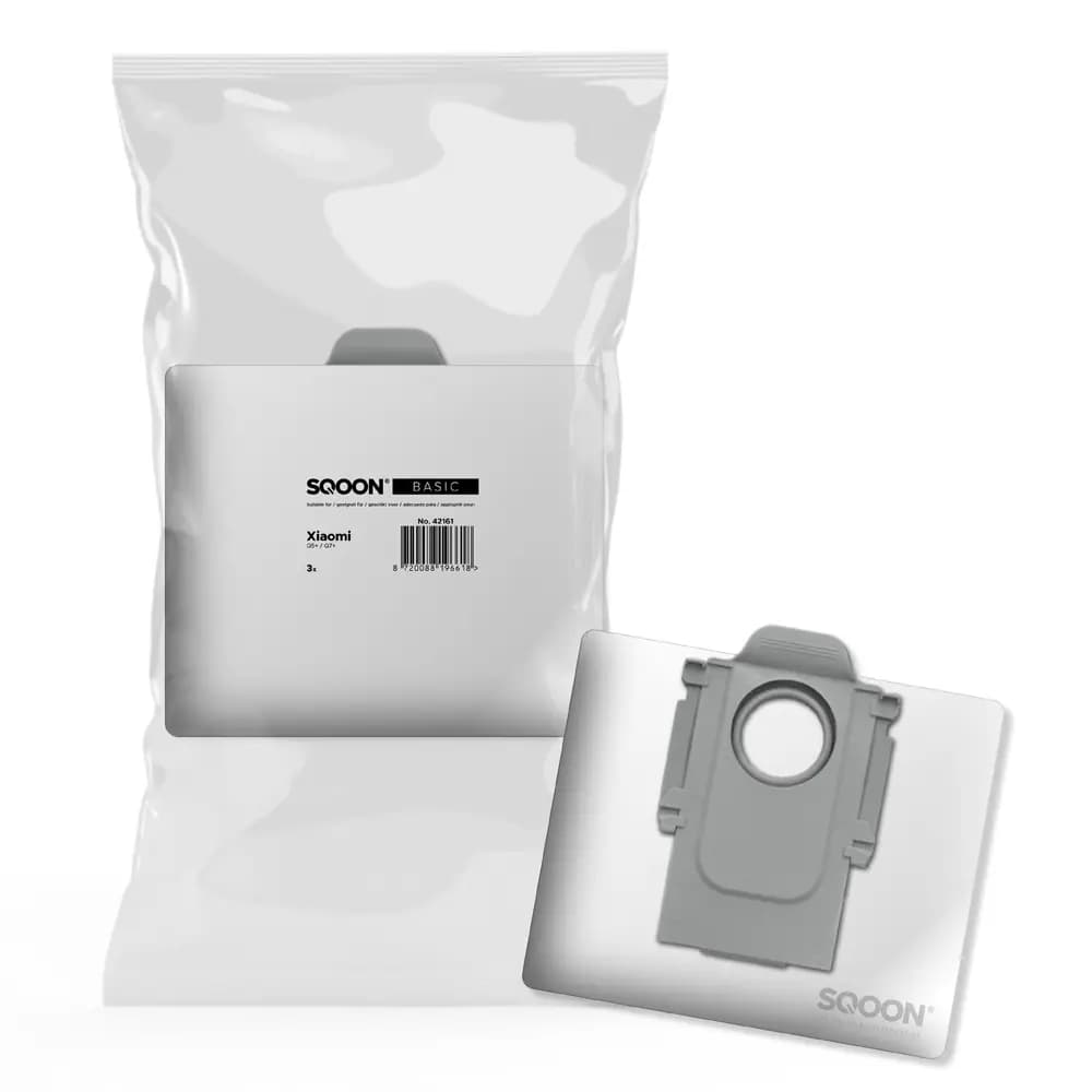 SQOON Staubsaugerbeutel, geeignet für Roborock Q5+, Q7+ und Q7+ Max