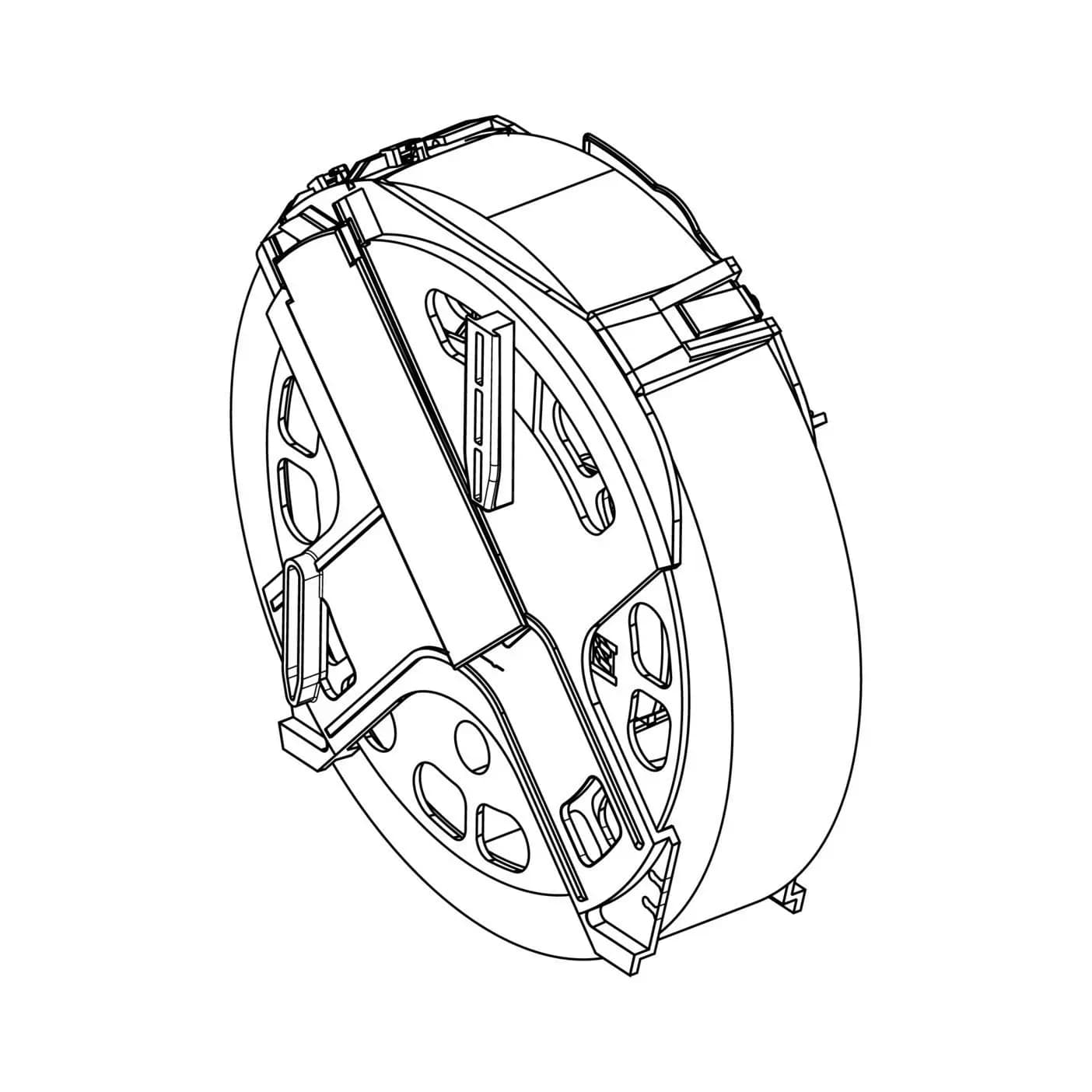 Reel complete AEG VX82