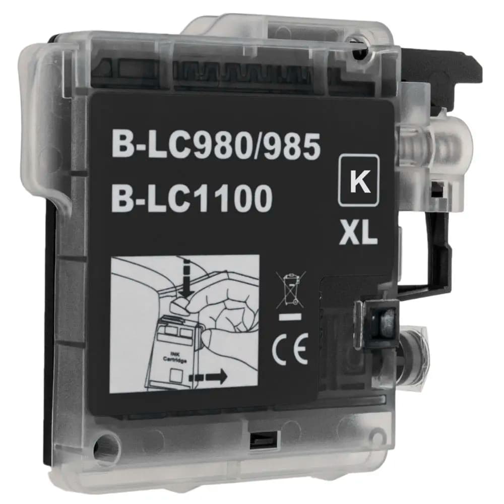 Ersatz für Bruder LC 980/985/1100 BK