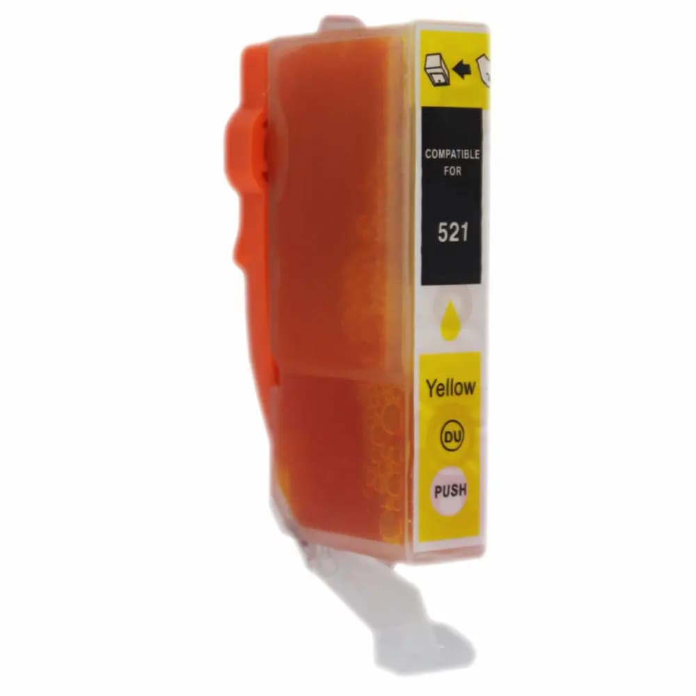 Replacement for Canon CLI 521 Y