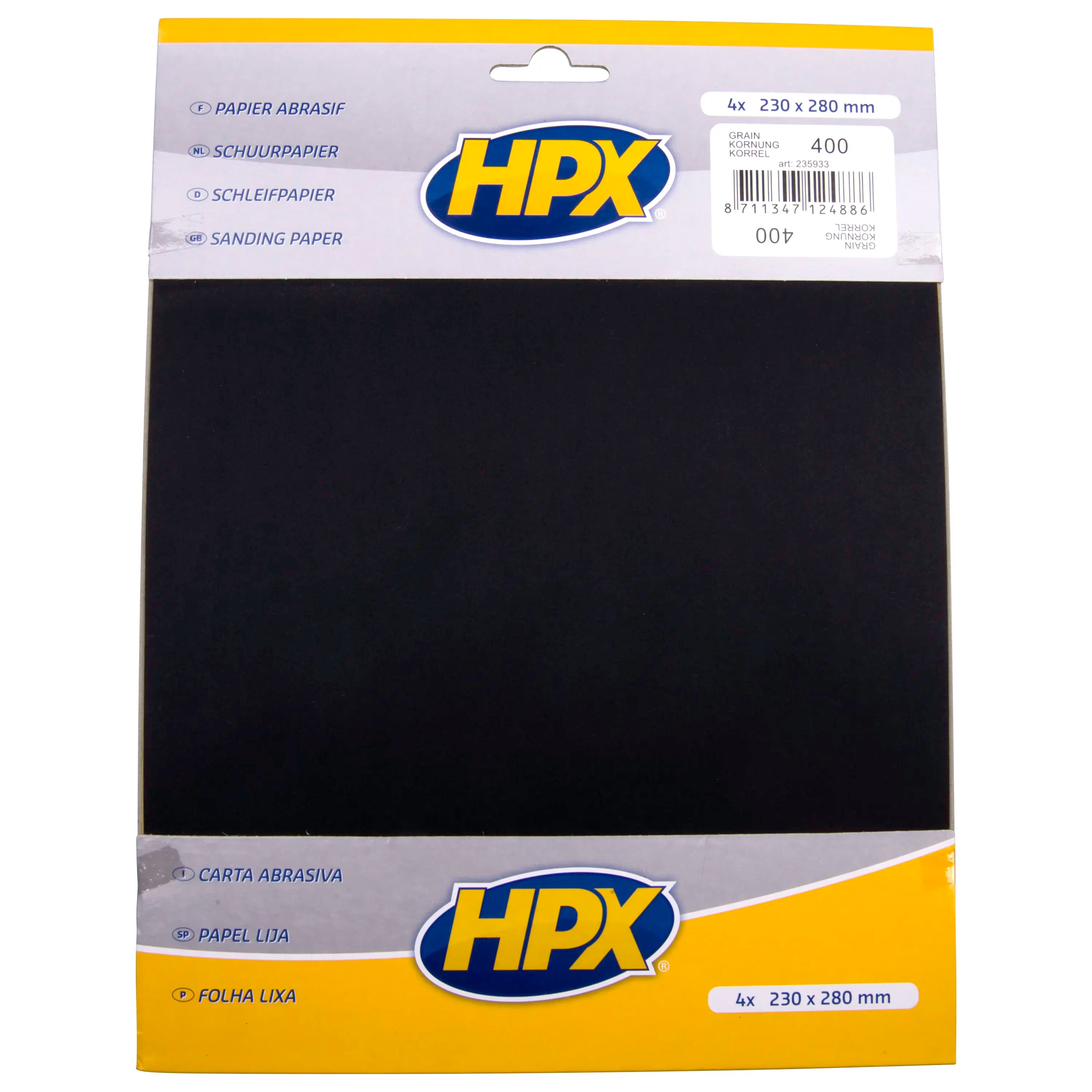 Sandpaper P400 x 4
