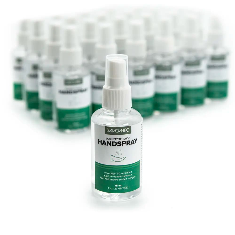 Savomec Desinfektionsmittel Spray Flasche 24 x 75ml.