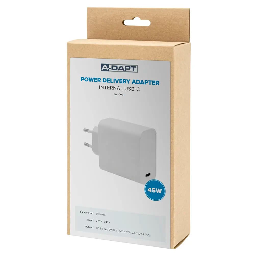 Home Charger Power Delivery USB-C 45W White