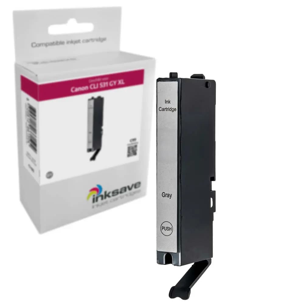 Inksave replacement for Canon CLI 531 GY XL