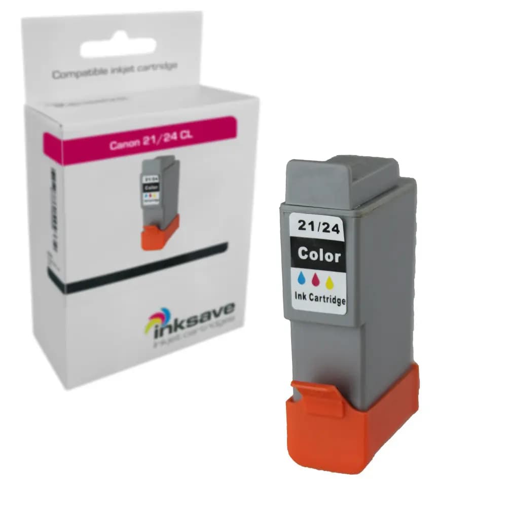 Inksave replacement for Canon BCI 21/24 C