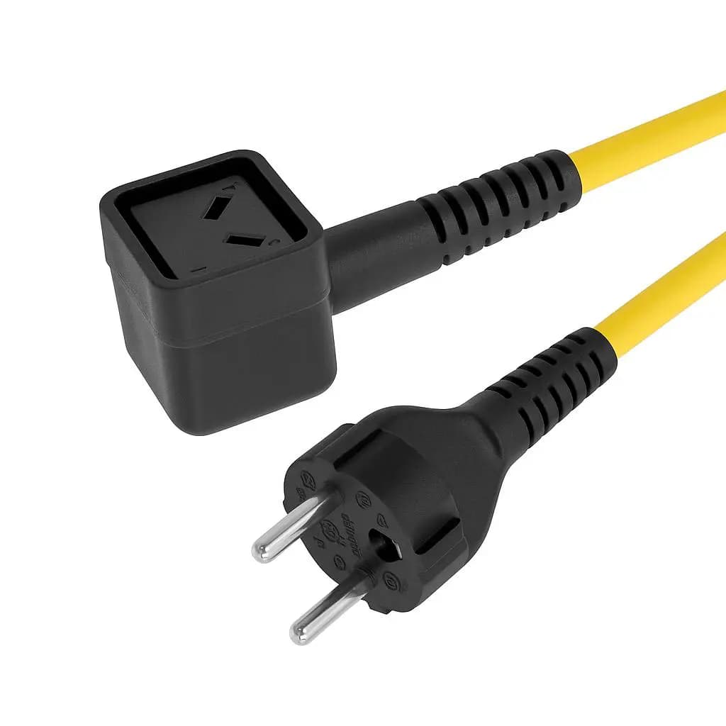 Abnehmbare Schnur Numatic 10m 2x1 mm² Gelb