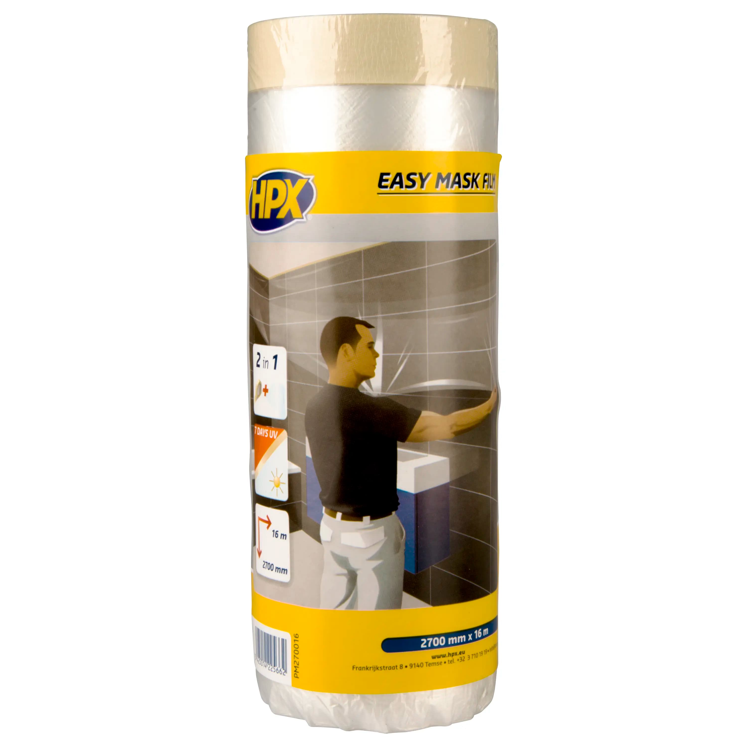 Easy mask film crepe paper 2700mm x 16m