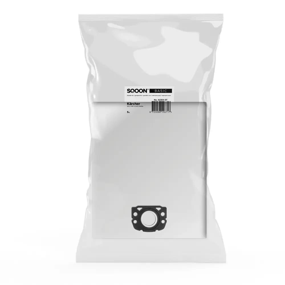 SQOON Staubsaugerbeutel passend für Karcher WD / MV 4/5/6 Serie - KFI 487