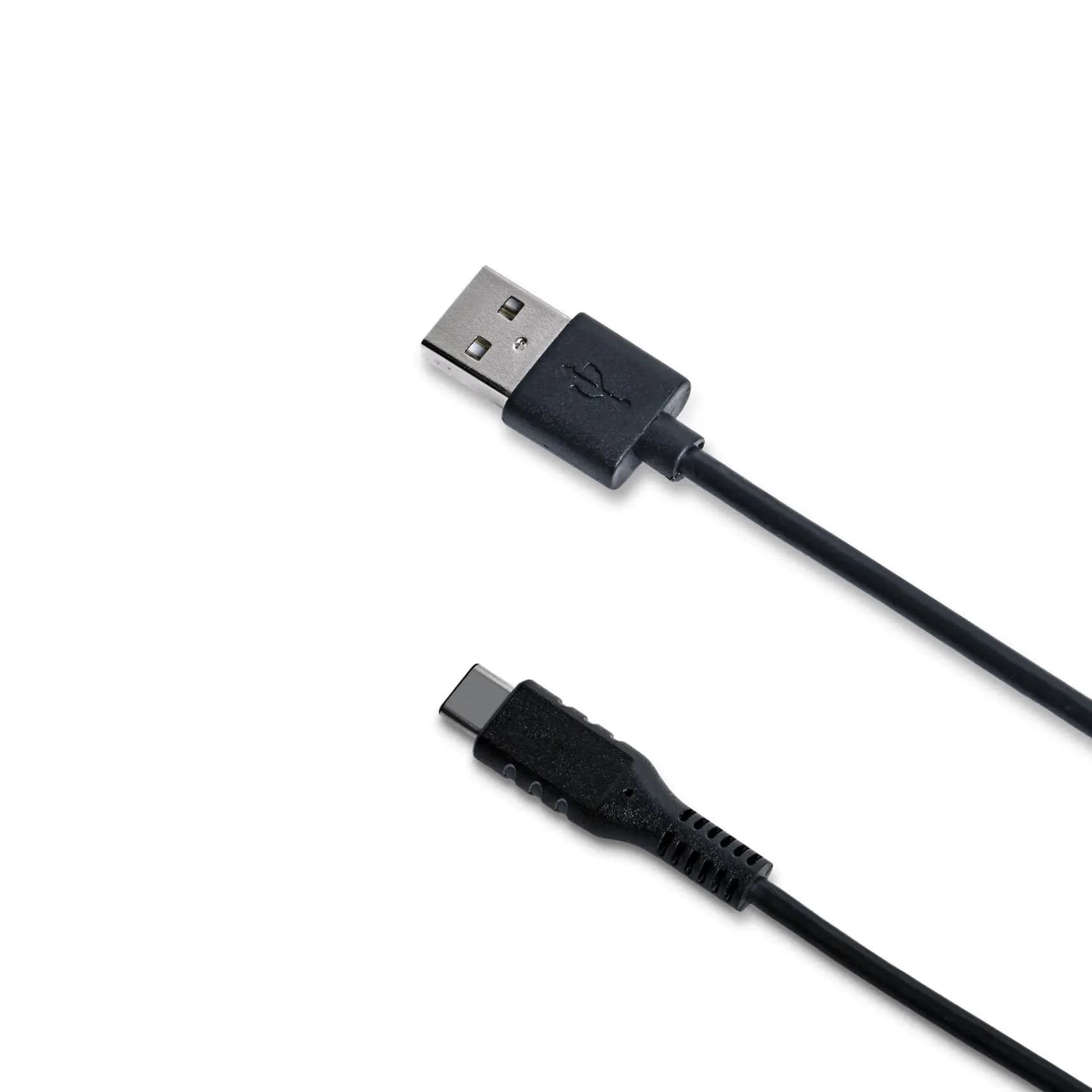Data-/charging cable USB-C 1m black