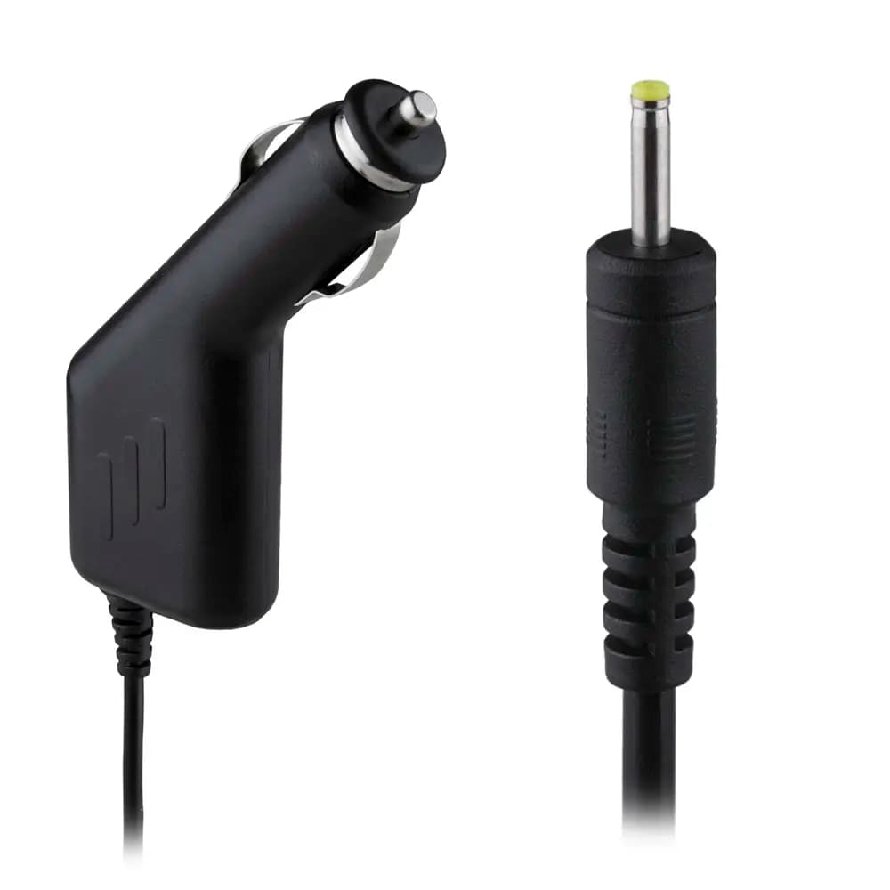 Car charger tablet thin pin 9V black