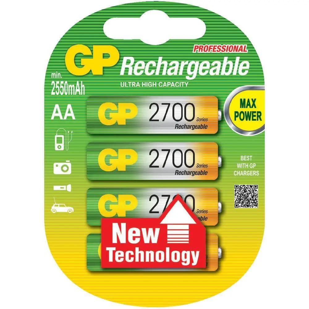 GP Rechargeable NimH AA/HR06 2600mah blister (4pcs)