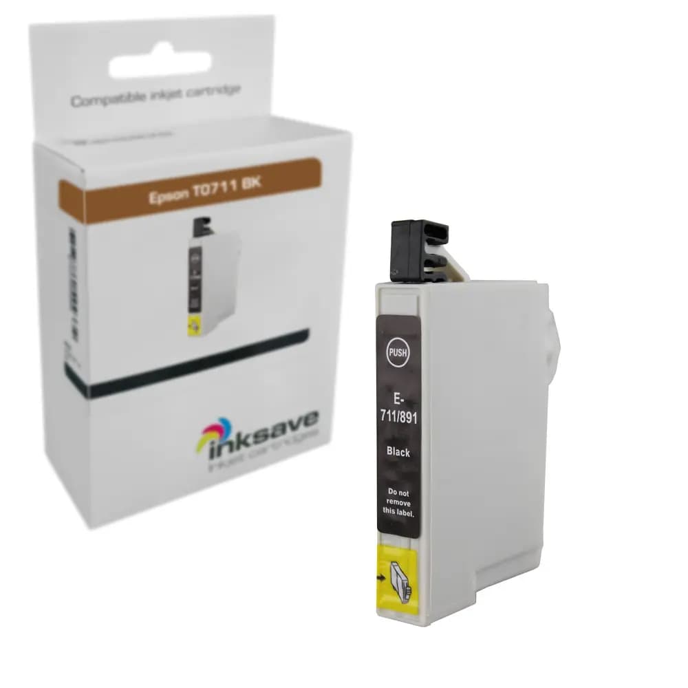Inksave Epson T0711 BK