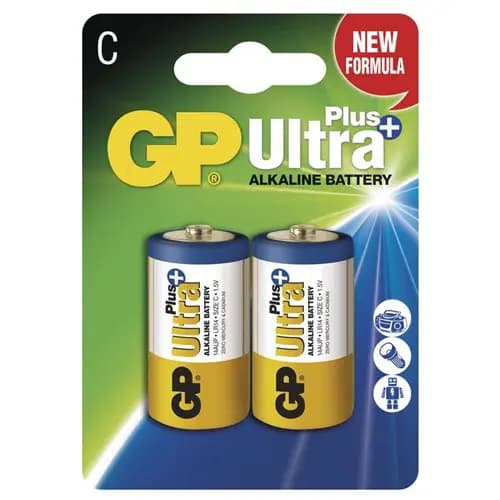 C Baby battery GP Alkaline Ultra Plus 1.5V (2pcs)