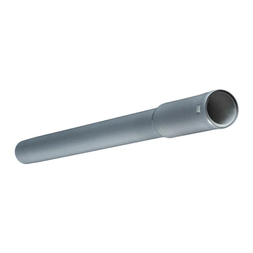 SQOON Suction tube 32 mm aluminum light gray length 50 cm