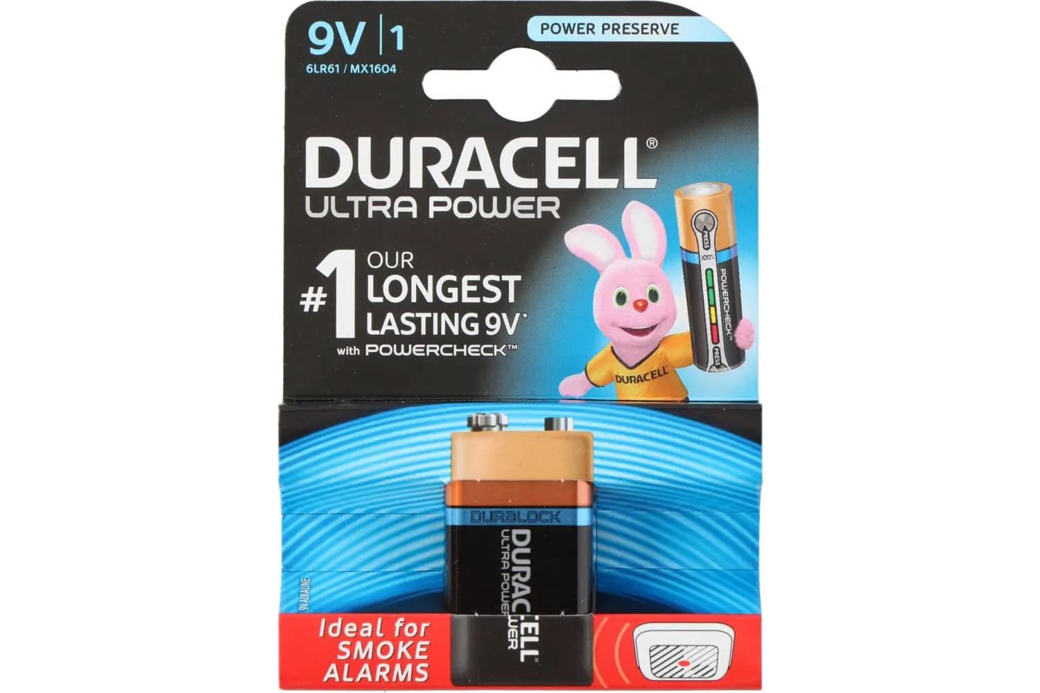 Duracell 9V Ultra Power blister (1pc)