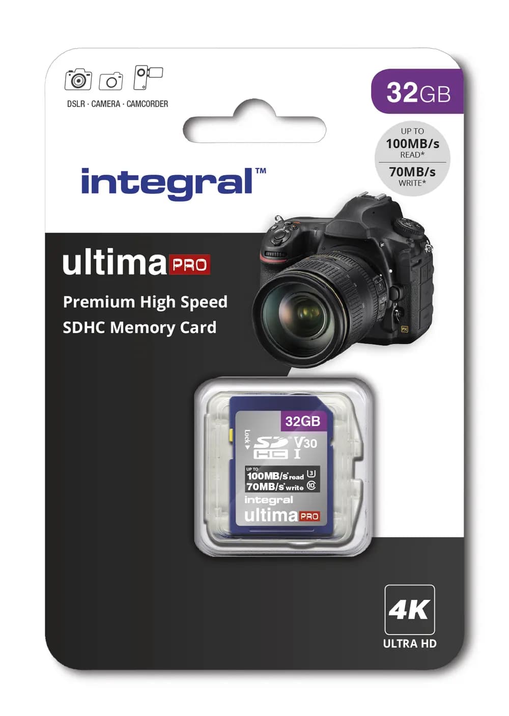 V30 UltimaPro X2 32GB SDHC class 10 U3