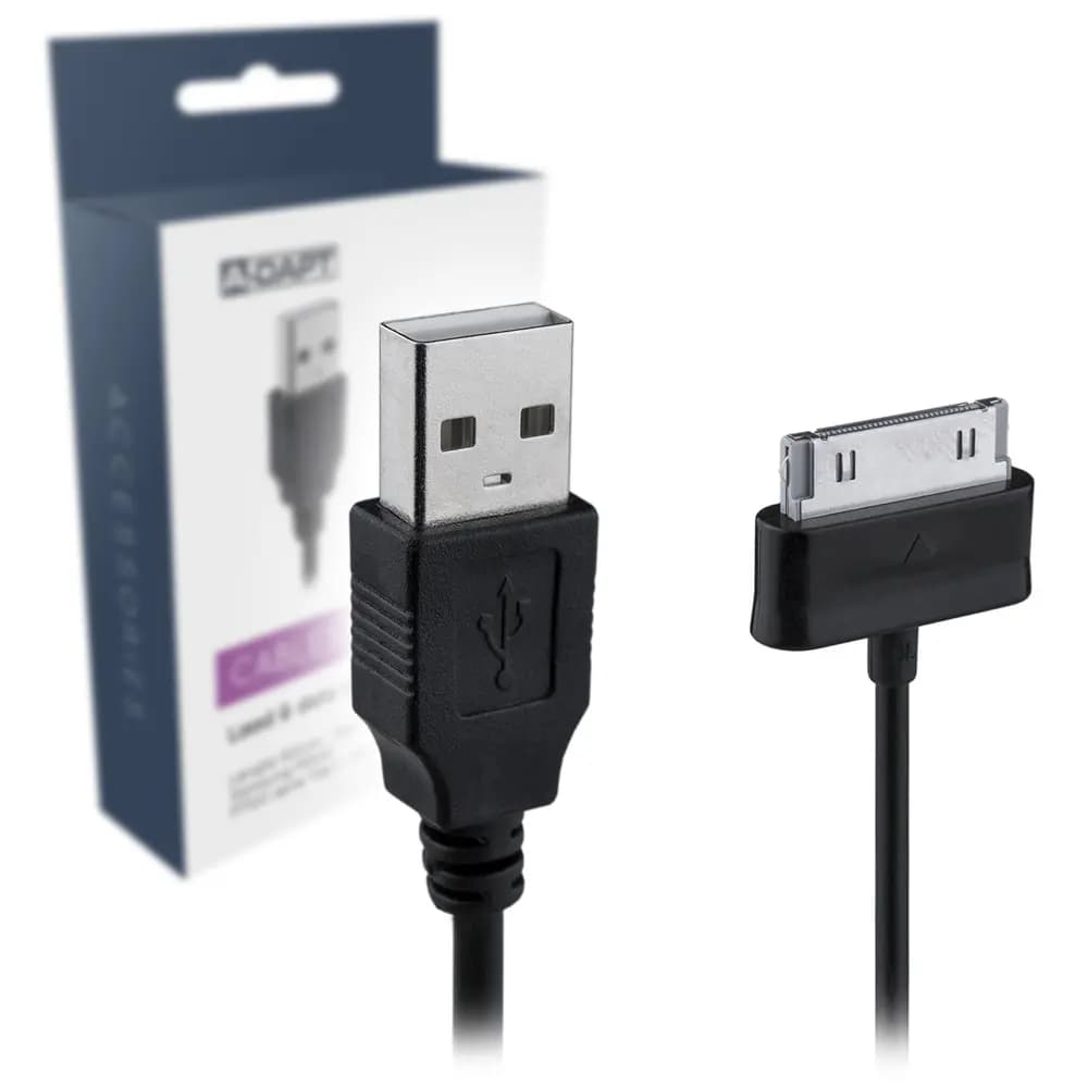 Data and charging cable Samsung TAB black