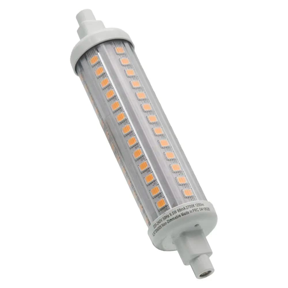 R7S LED 9,5W 2700K 118mm