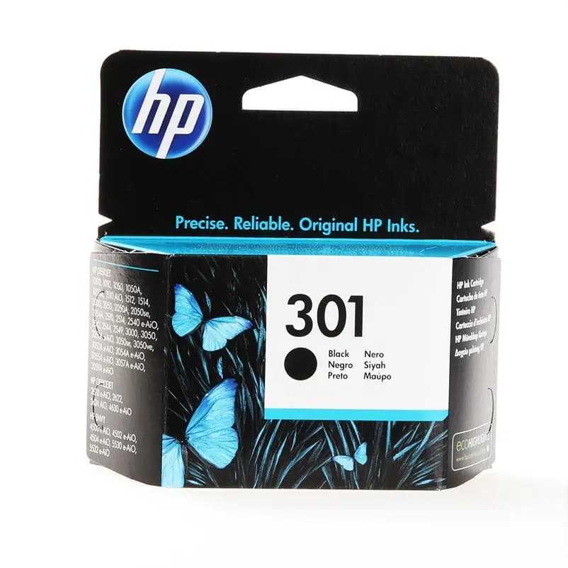 HP 301 BK ORIGINAL