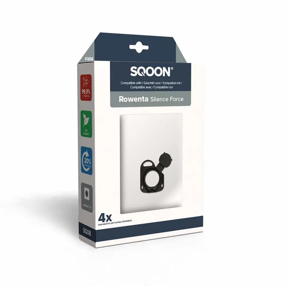 SQOON Vacuum cleaner bags suitable for Rowenta Silence Force / X-Trem