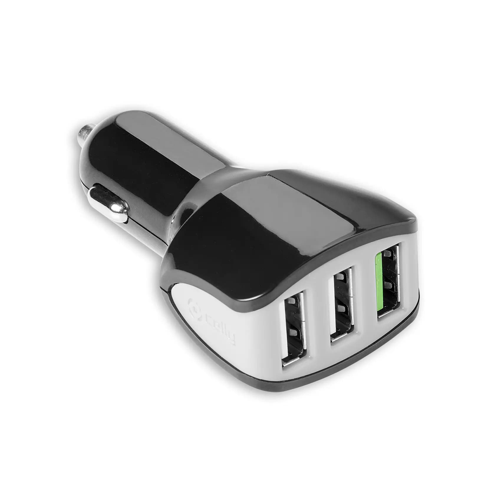 Car charger 3x USB 4,4A Black