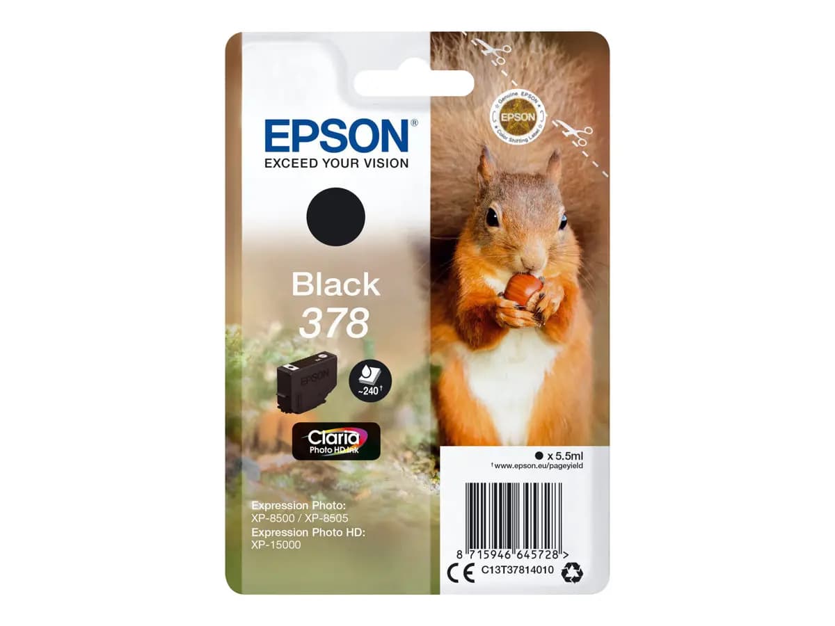 Epson 378 BK ORIGINAL
