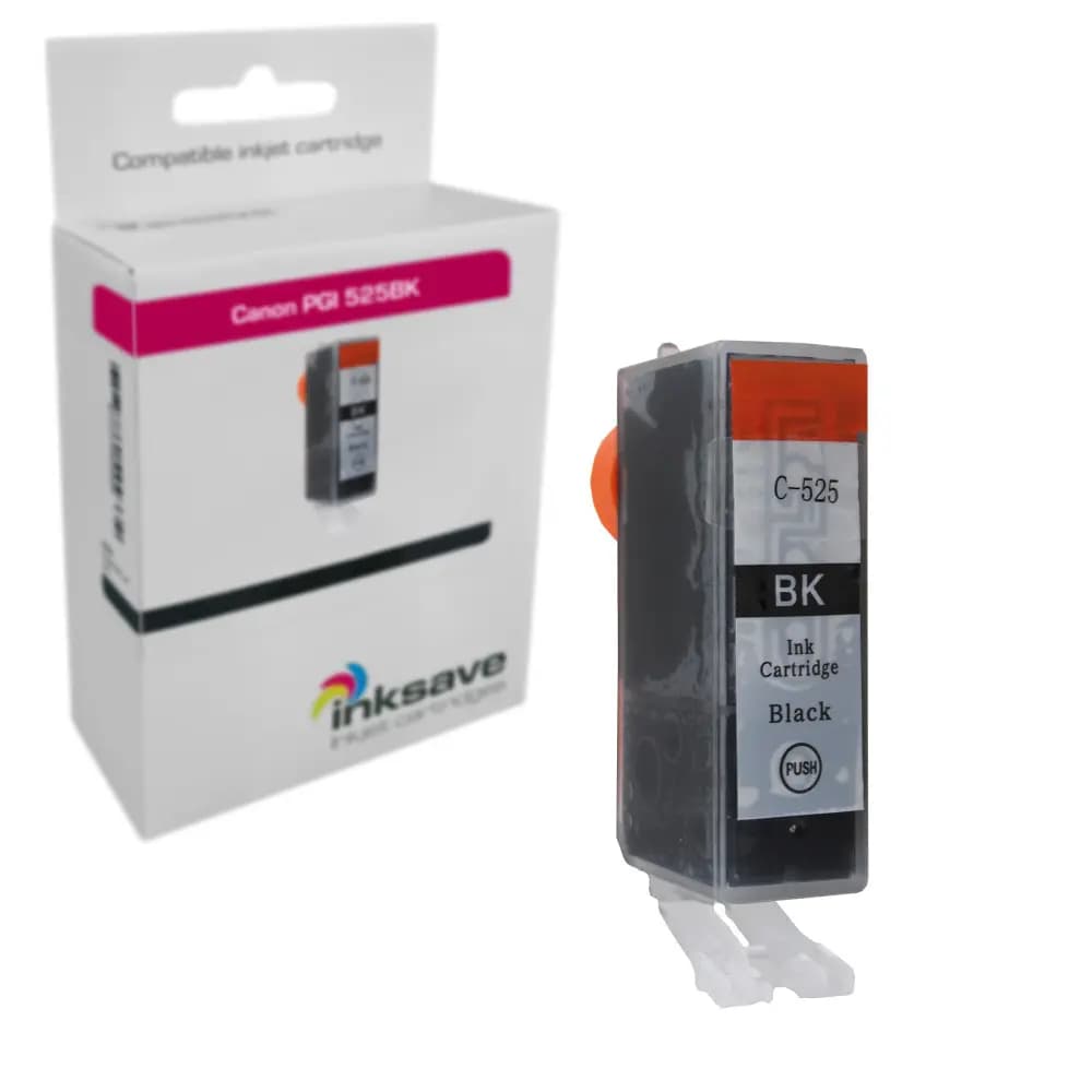 Inksave replacement for Canon PGI 525 BK