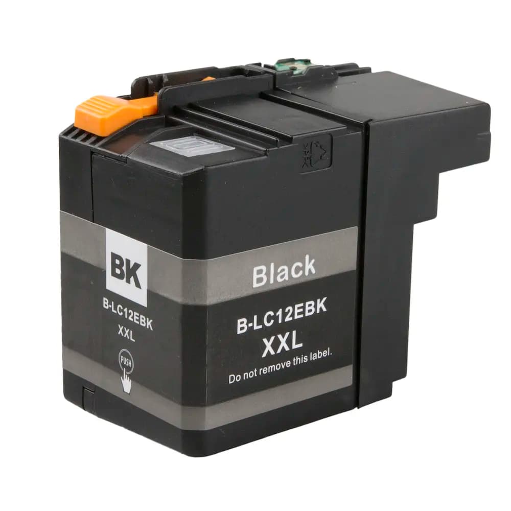 Replacement for Brother LC 12E BK