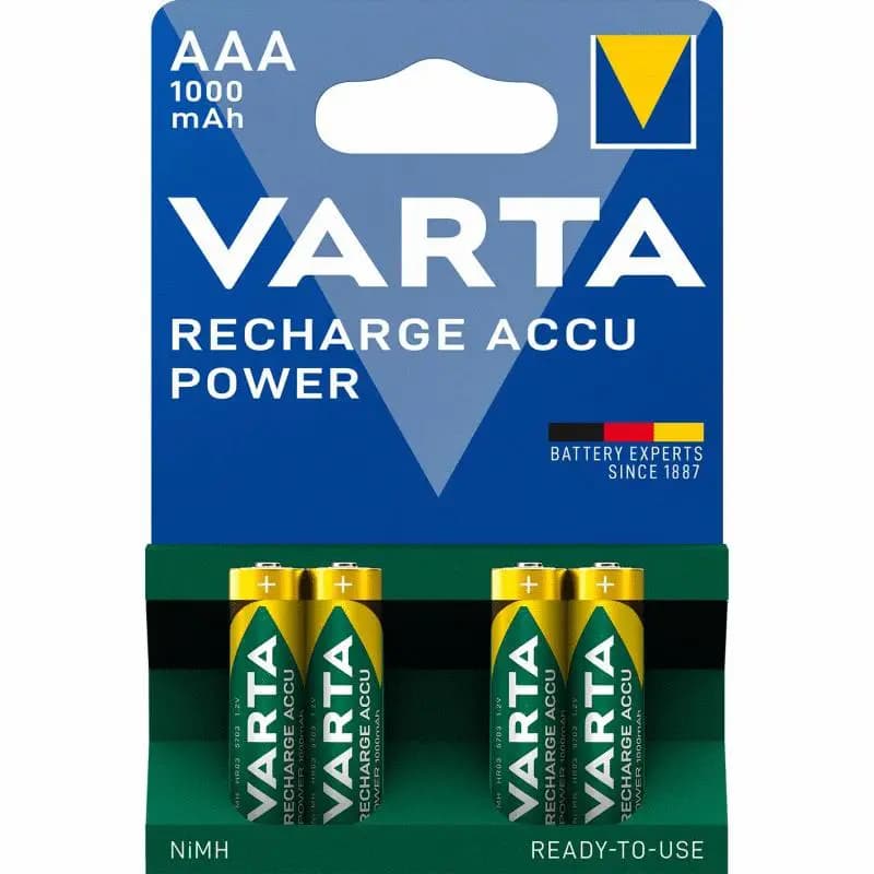 Varta Recharge Accu Power AAA 1000mAh Blister 4