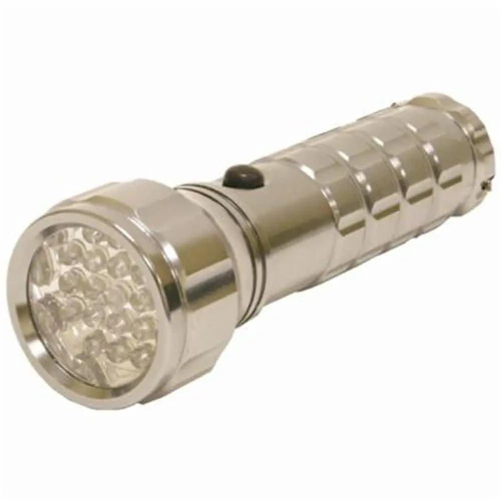 Flashlight 21-LED Inox