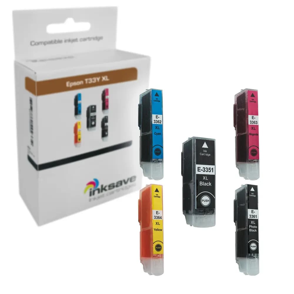 Inksave vervanging voor Epson 33 XL Multipack