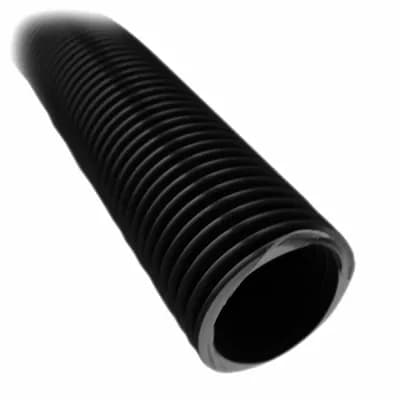 SQOON Slang op rol 50 mm 20 meter zwart