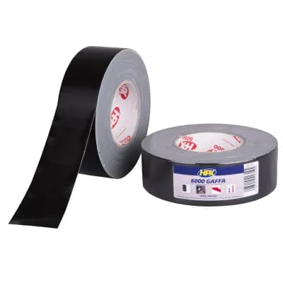 HPX Gaffer 6000 tape - black 38mm x 50m