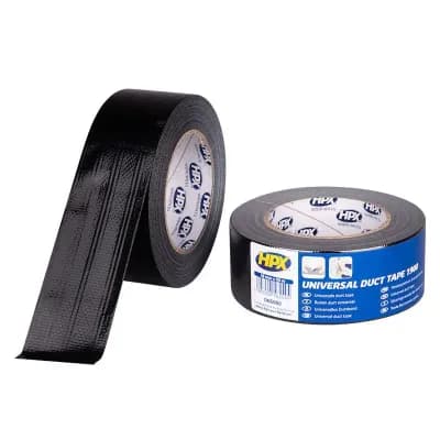 HPX Duct Tape 1900 - Black 50 mm x 50 m