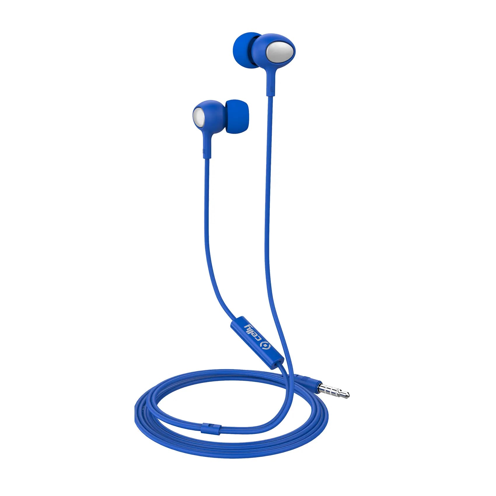 Stereo Earplugs 3,5mm. Blue