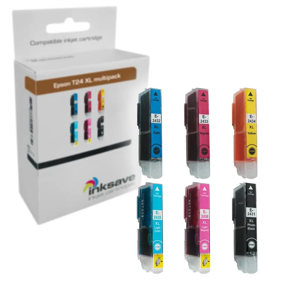 Inksave vervanging voor Epson 24 XL Multipack