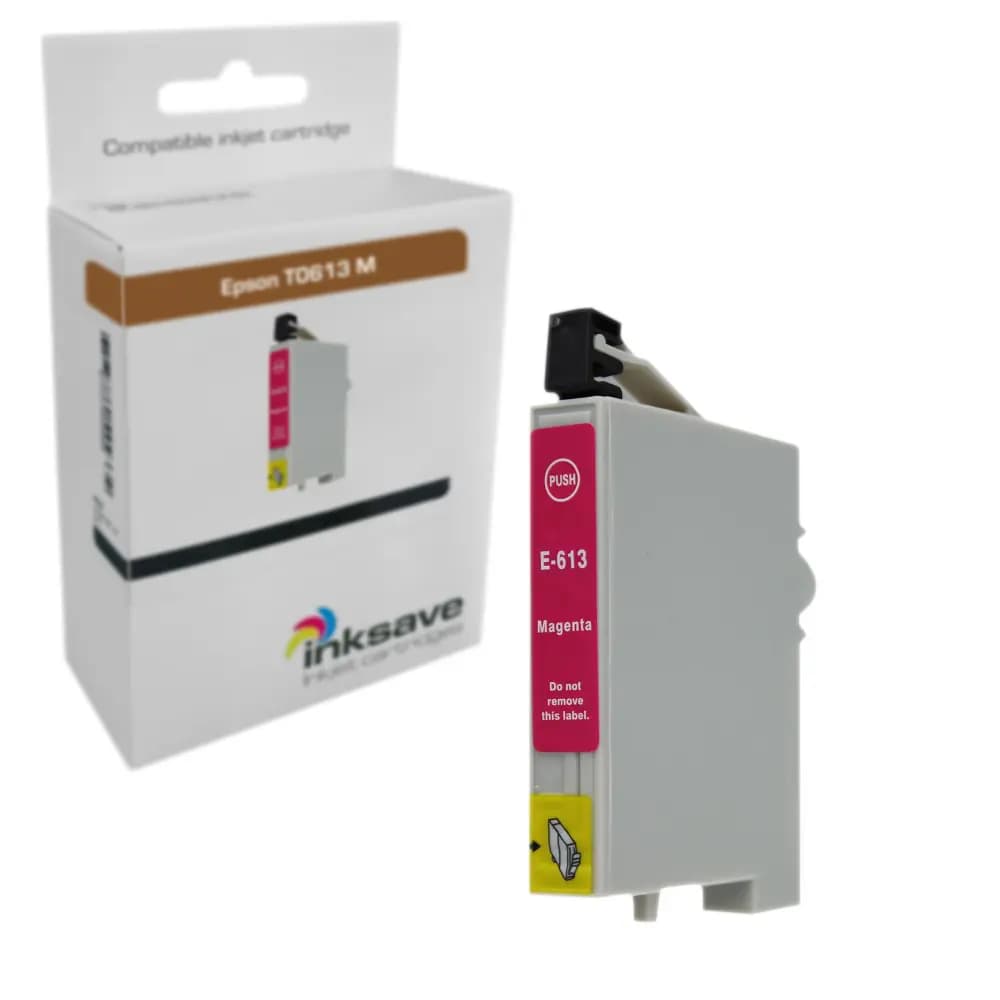Inksave vervanging voor Epson T0613 M