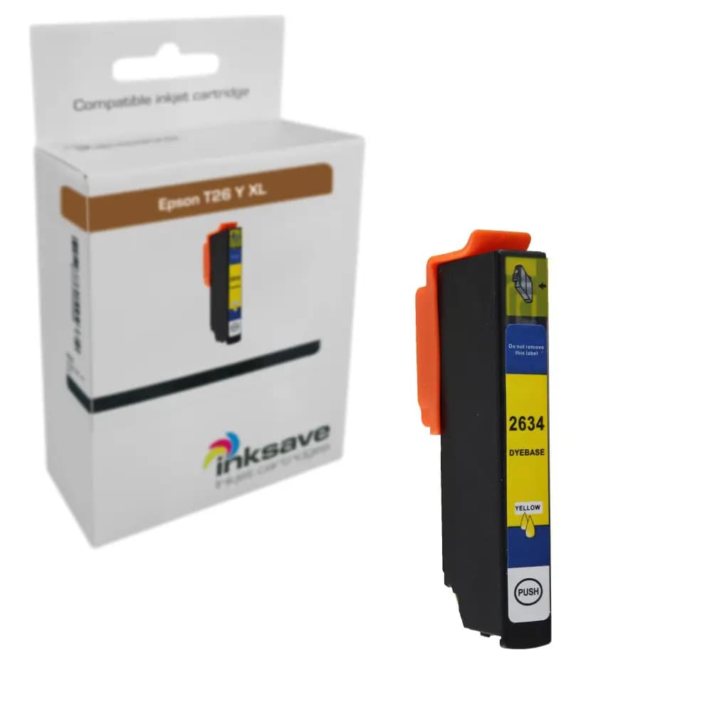 Inksave replacement for Epson 26 Y XL