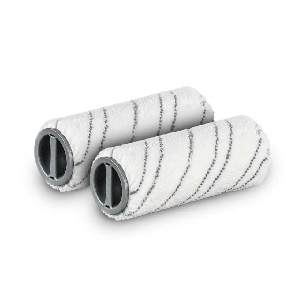 SQOON Roller Set suitable for Kärcher FC 3/4/5 microfiber gray